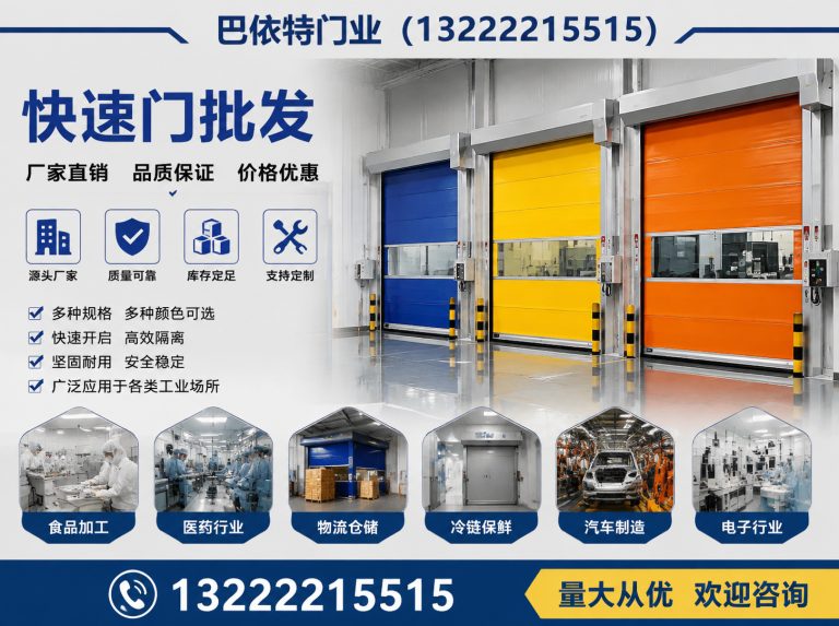 吴中区PVC快速门展示图